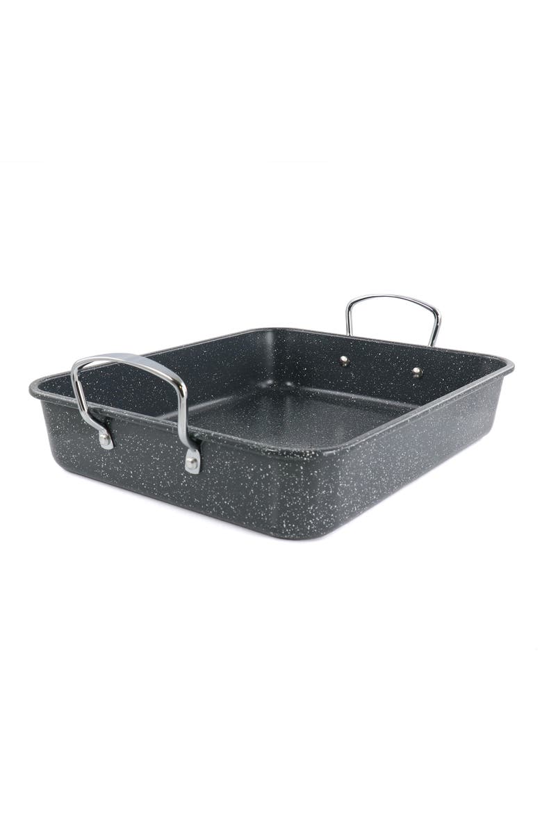 Kenmore 16.5 Inch Large Carbon Steel Roaster With Rack, Alternate, color, 