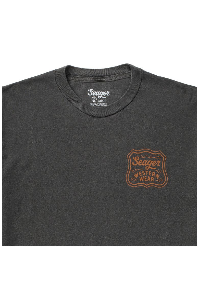 Premium Badge Graphic Cotton T-Shirt, Alternate, color, PIGMENT BLACK