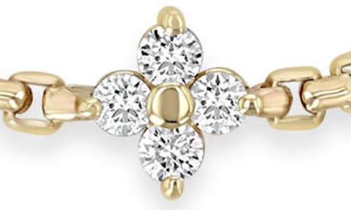 Zoë Chicco 14k Gold Diamond Station Bracelet In Gold