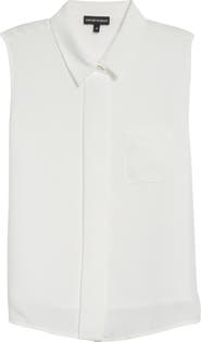 Emporio Armani Sleeveless Button-Up Shirt