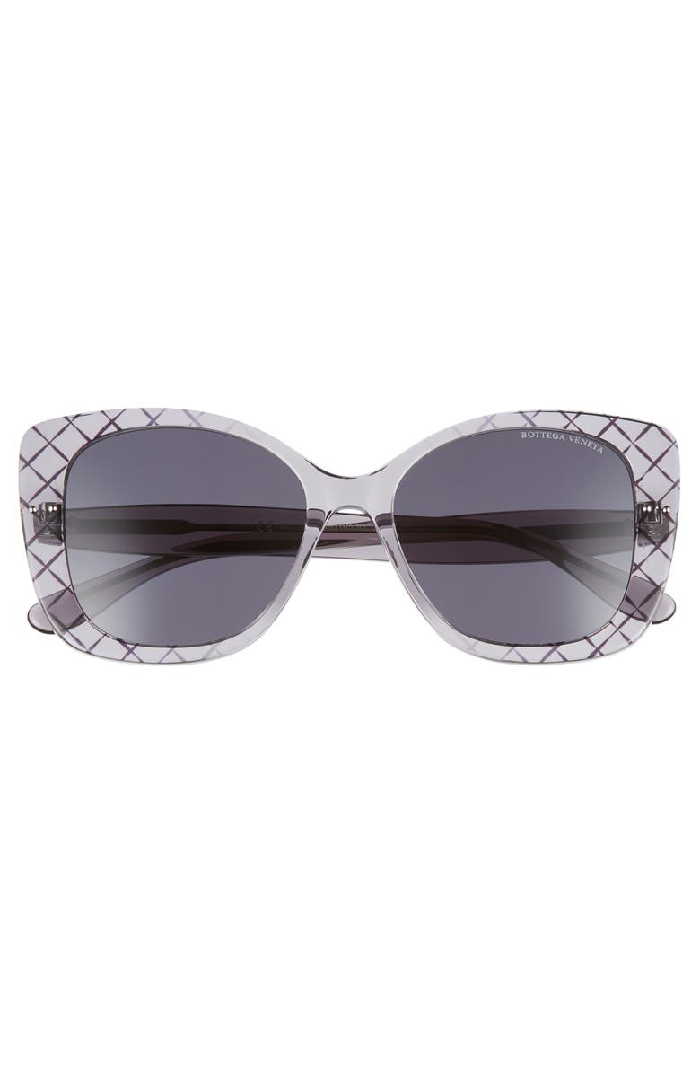Bottega Veneta 53mm Cat Eye Sunglasses, Alternate, color, 