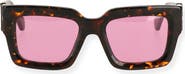 Off-White Mystic 52mm Square Sunglasses