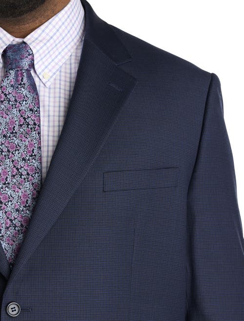JV REFLEX JV REFLEX BIG & TALL MINI NEAT SUIT JACKET 