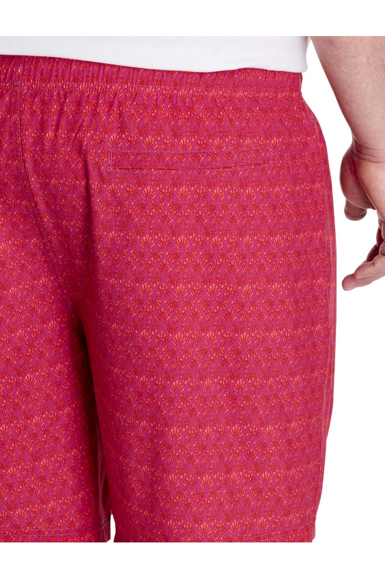 Big & Tall Printed Swim Trunks, Alternate, color, CACTUSFLWR