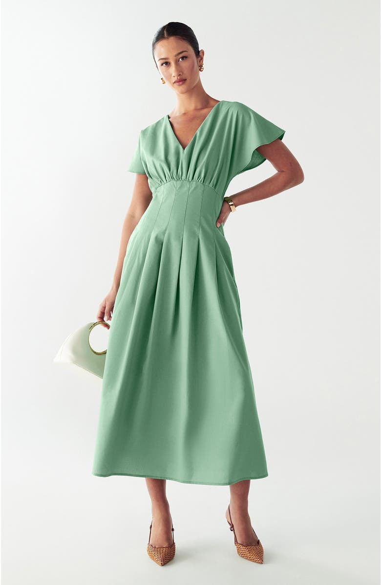 WILLA June Midi Dress, Main, color, 