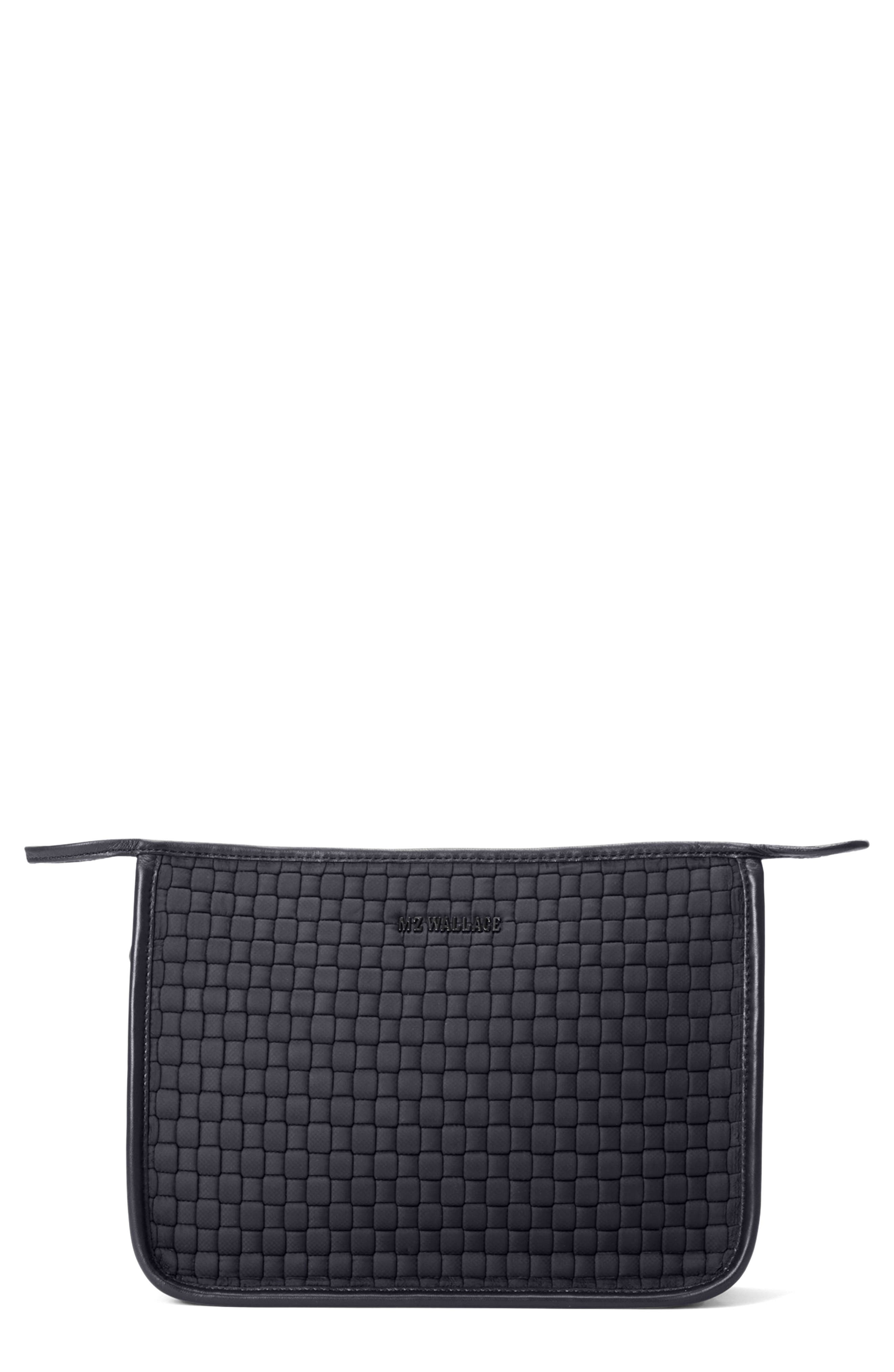 MZ Wallace Micro Woven Nylon Clutch, Main, color, 