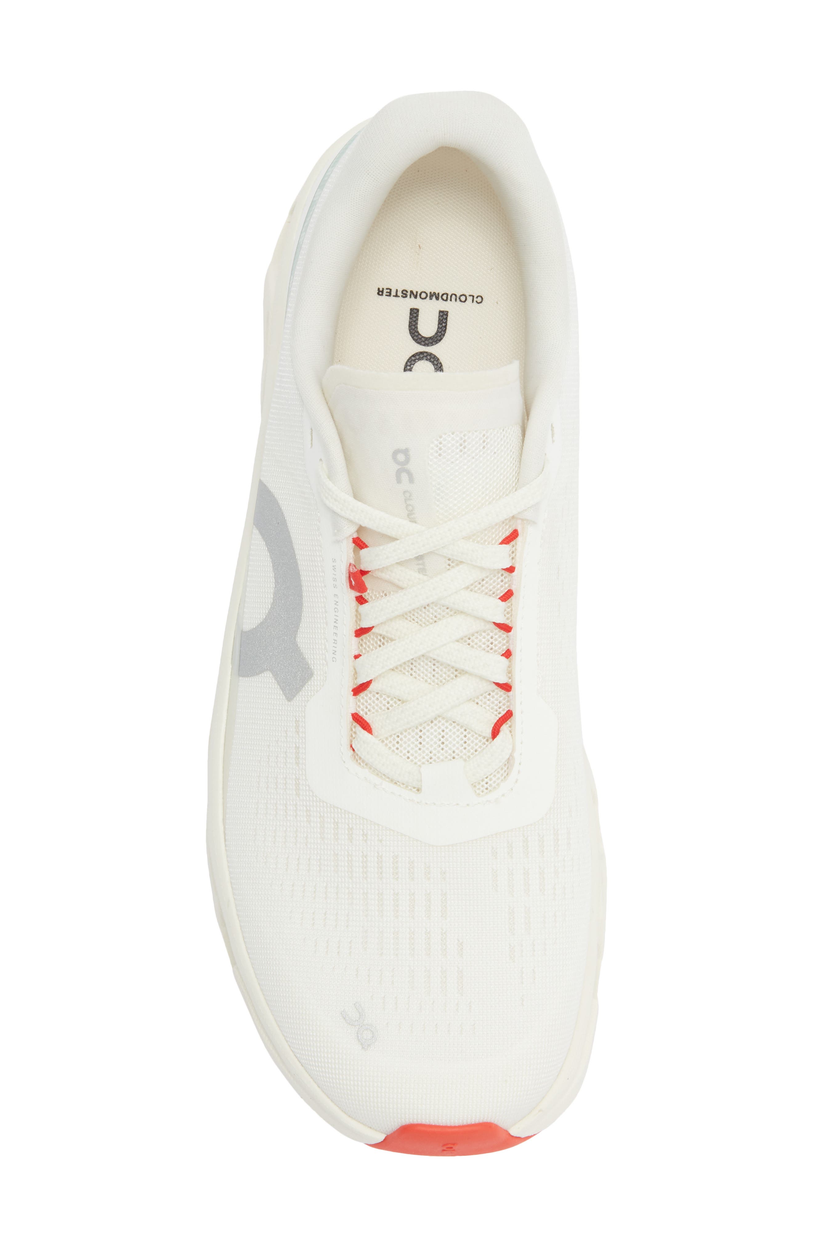 Cloudmonster 1 Running Shoe, Alternate, color, IVORY/ CREEK