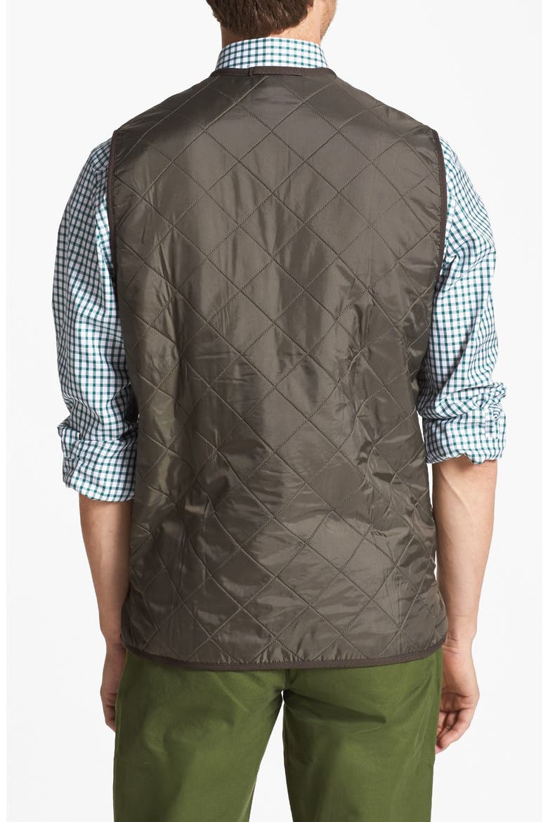 'Polarquilt' Relaxed Fit Zip-In Liner Vest, Alternate, color, OLIVE