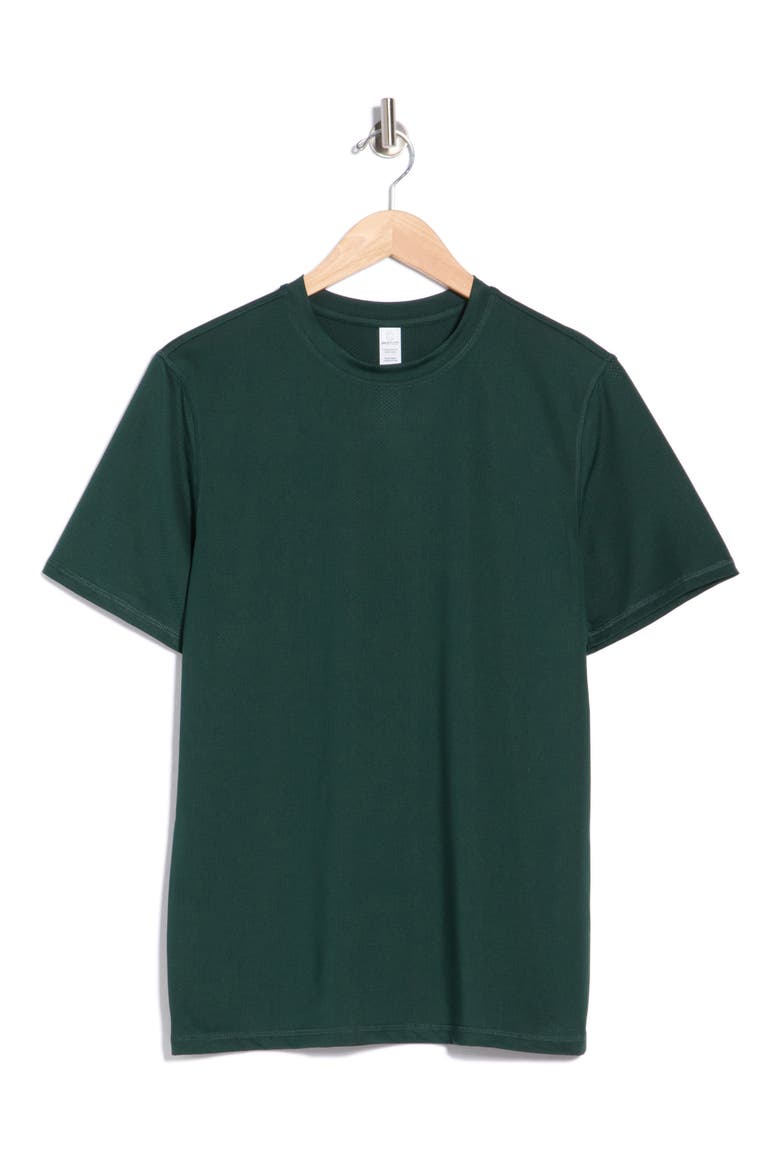 Mesh Oliver Performance T-Shirt, Alternate, color, FOREST NIGHT