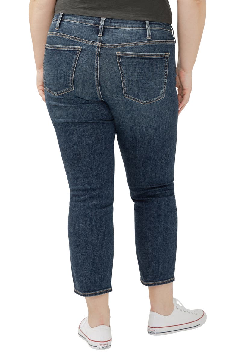 Silver Jeans Co. Most Wanted Ankle Straight Leg Jeans, Alternate, color, Indigo