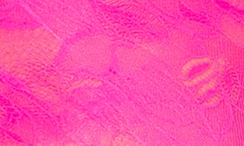 Mapalé Mapale Lace-up Lace Teddy In Pink