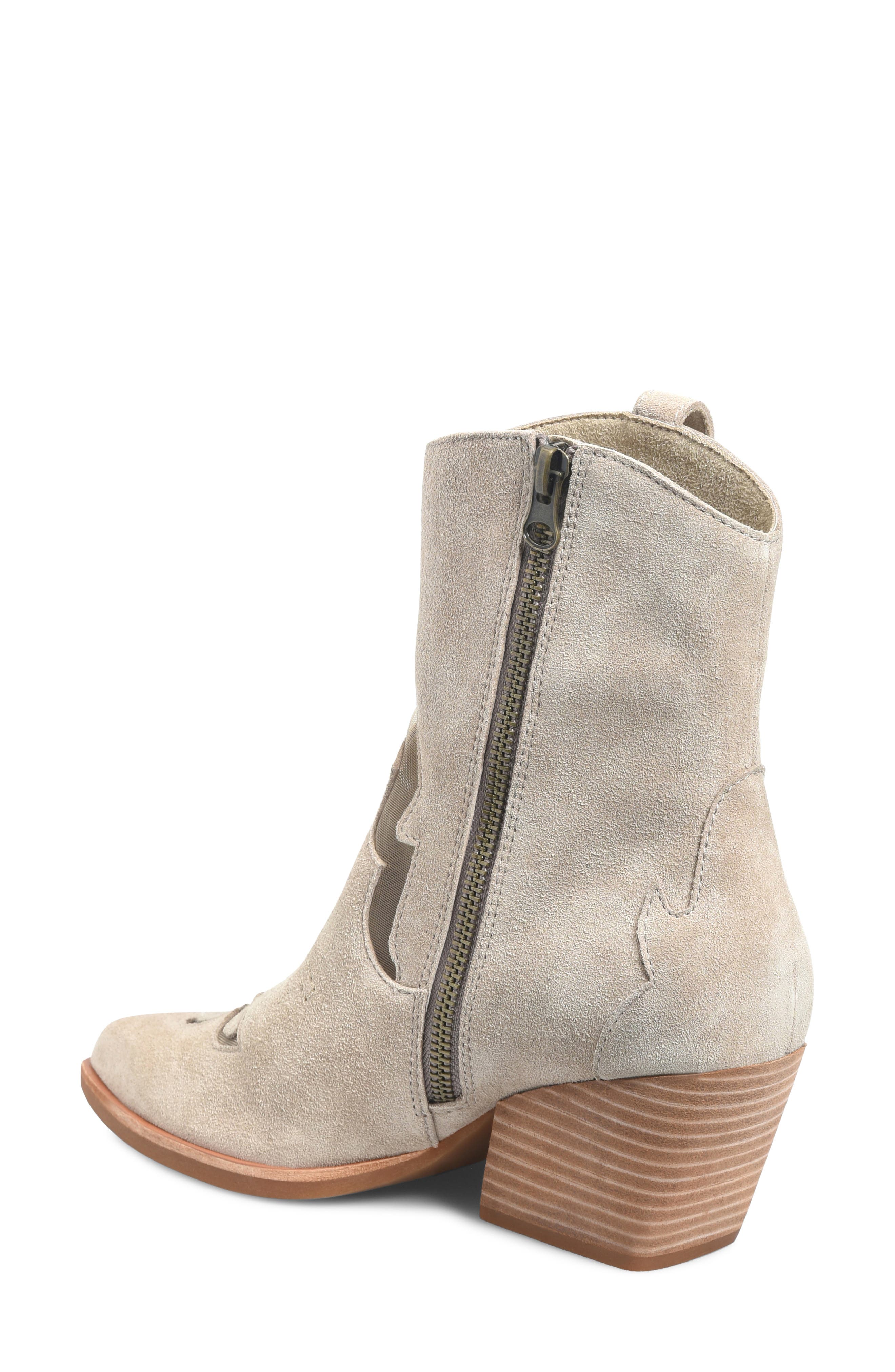 Dallas Western Bootie, Alternate, color, TAUPE SUEDE