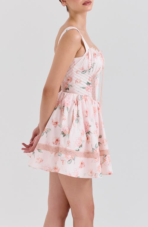 HOUSE OF CB HOUSE OF CB KIMMIE FLORAL MINIDRESS