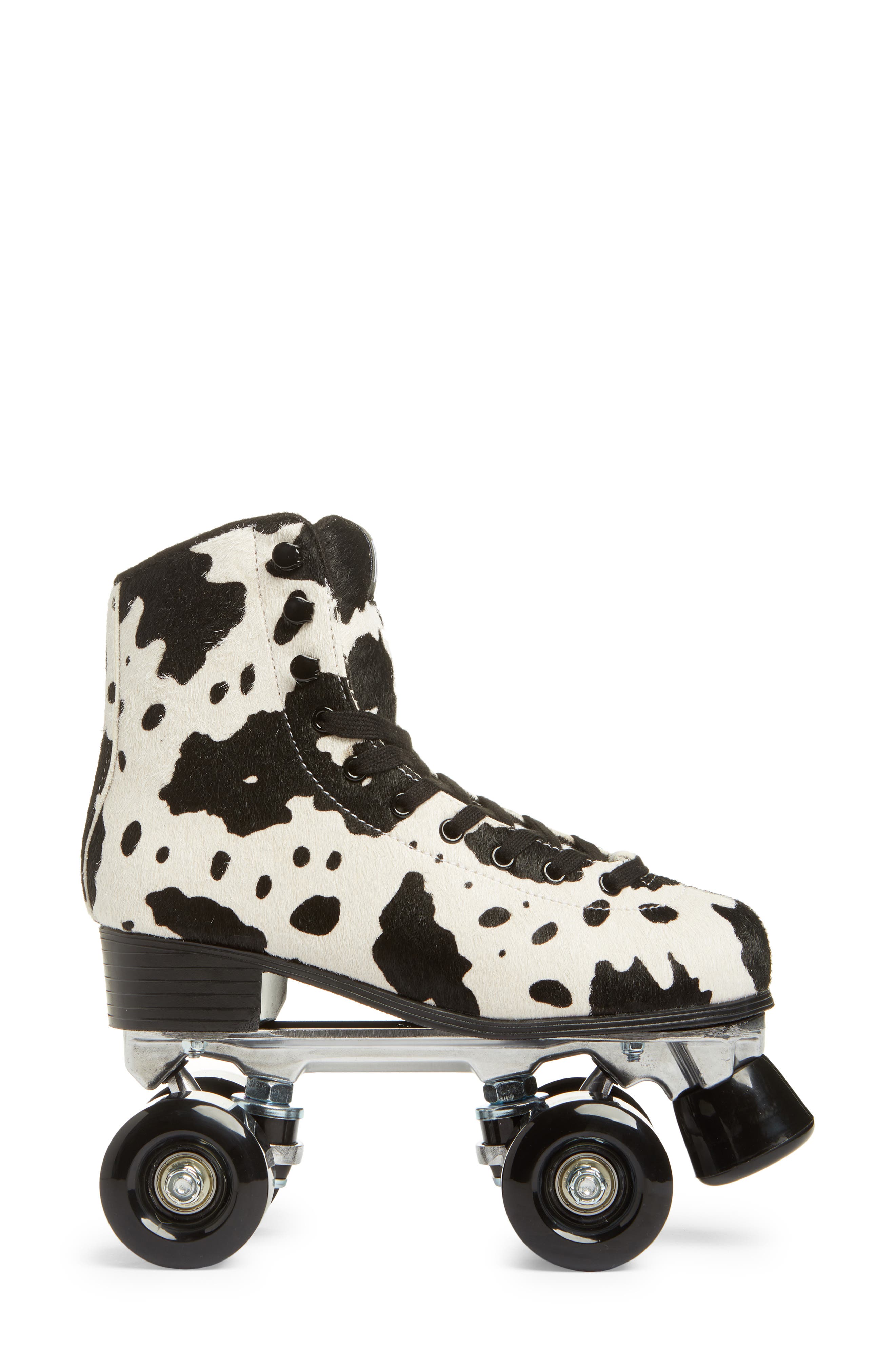 INTENTIONALLY BLANK Whip It Genuine Calf Hair Roller Skates, Alternate, color, 