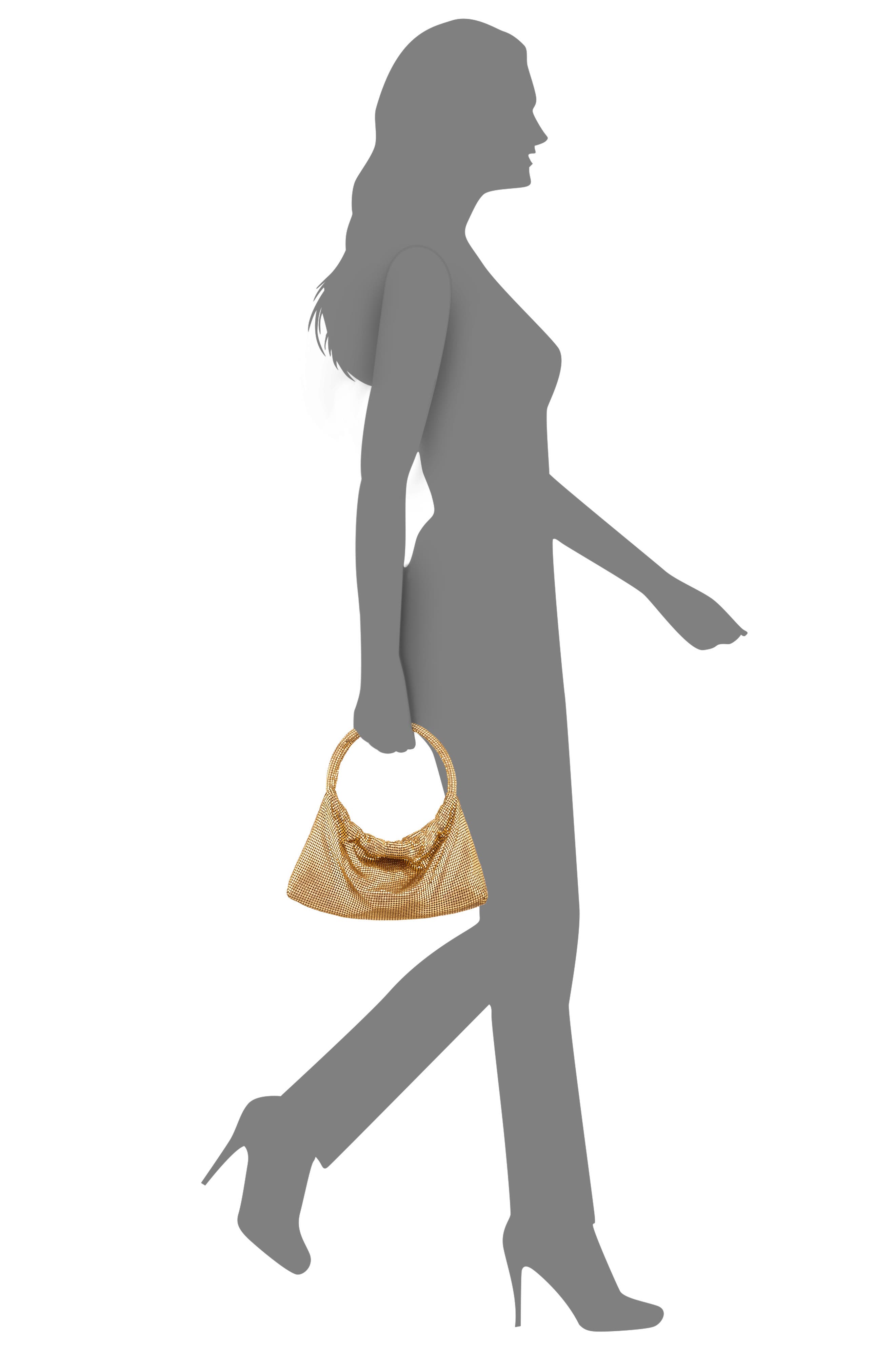 Nina Joyce Mesh Top Handle Bag, Alternate, color, 
