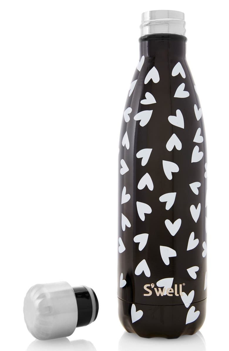 S'well 'Light Hearted' Stainless Steel Water Bottle, Alternate, color, 