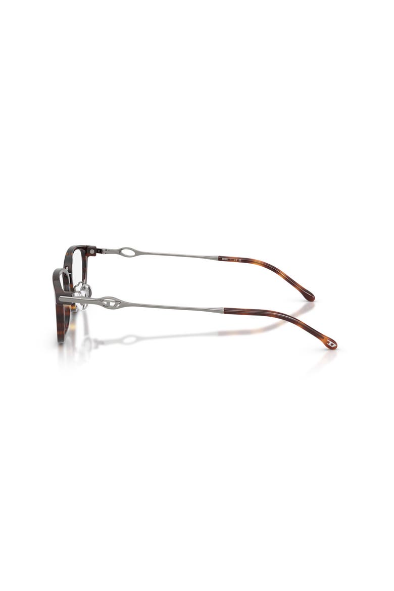 52mm Square optical glasses, Alternate, color, Tortoise