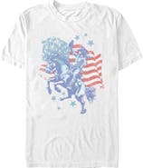 Lost Gods Men's Lost Gods Proud American Cowgirl Graphic T-Shirt