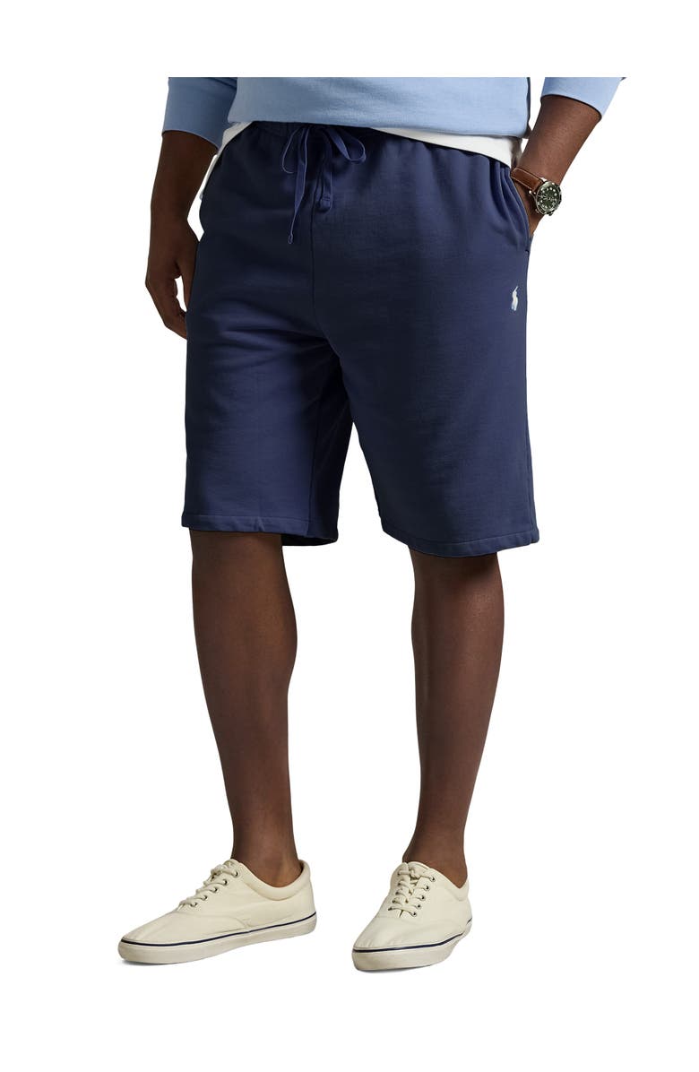 Polo Ralph Lauren Big & Tall Loopback Fleece Shorts, Main, color, Cruise Navy