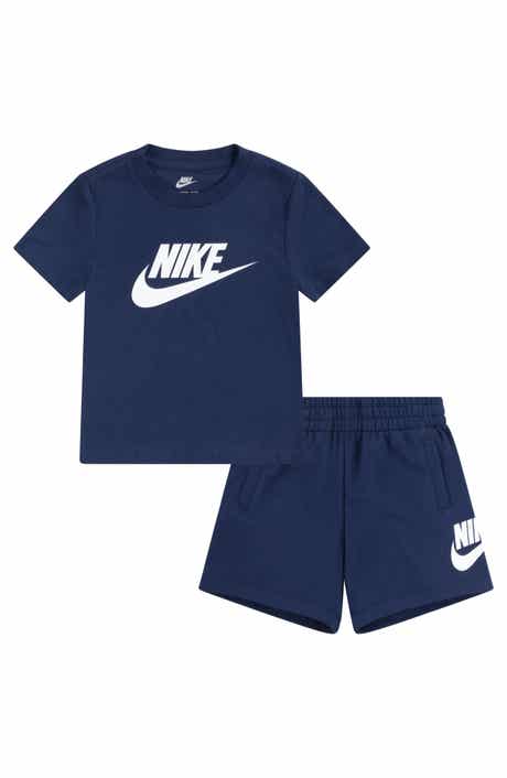 Nike Kids' Club Logo Graphic T-Shirt & Shorts Set