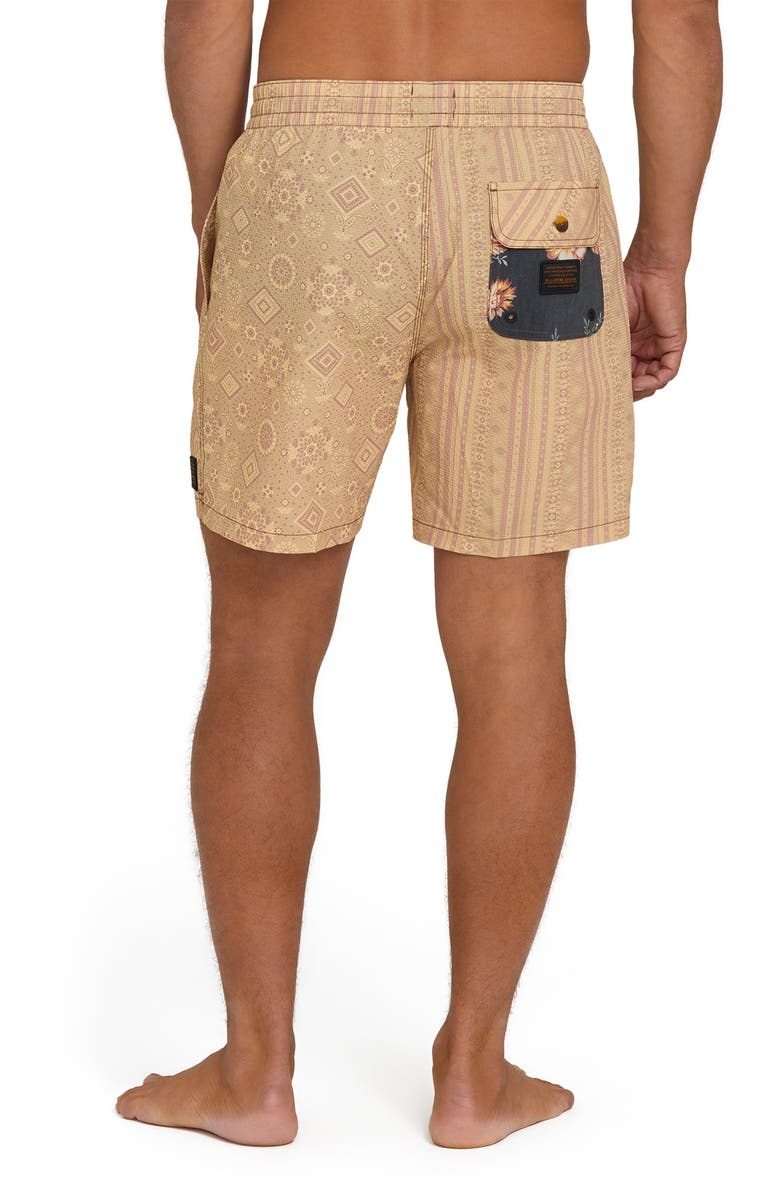 Billabong Garage Layback Swim Trunks, Alternate, color, Oatmeal