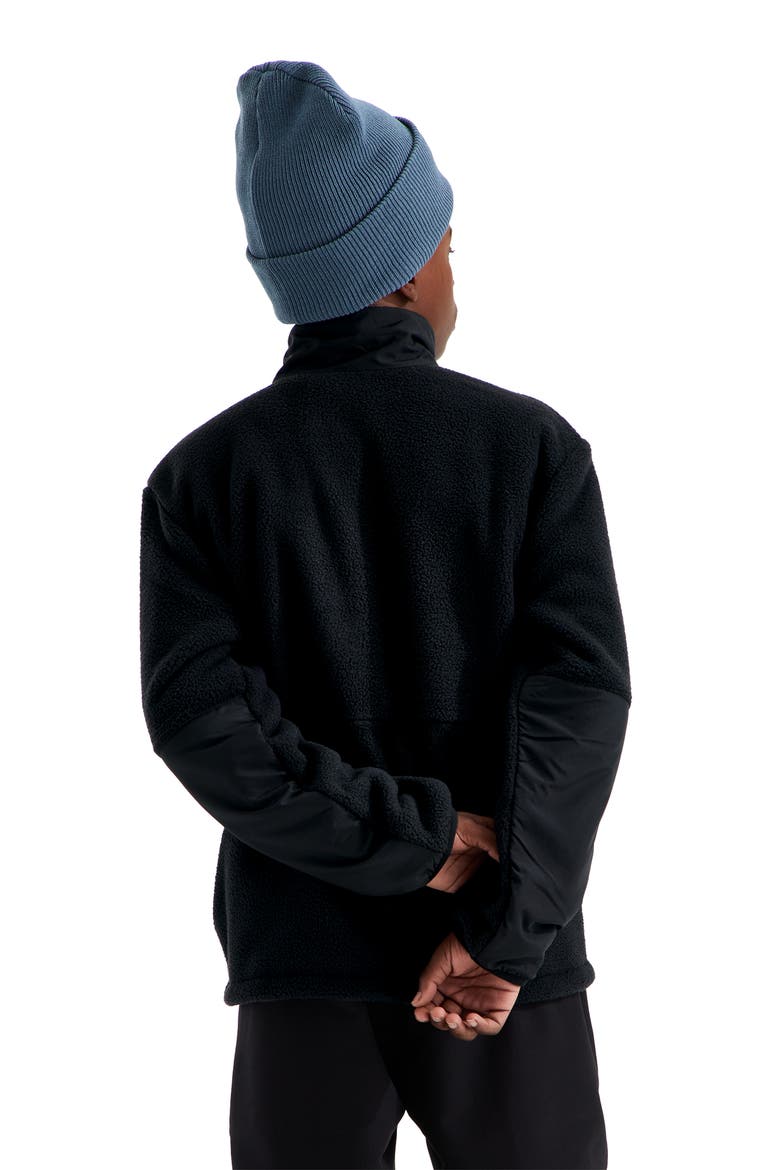 Kids' Yumiori Off Peak Full Zip Fleece Jacket, Alternate, color, TNF BLACK