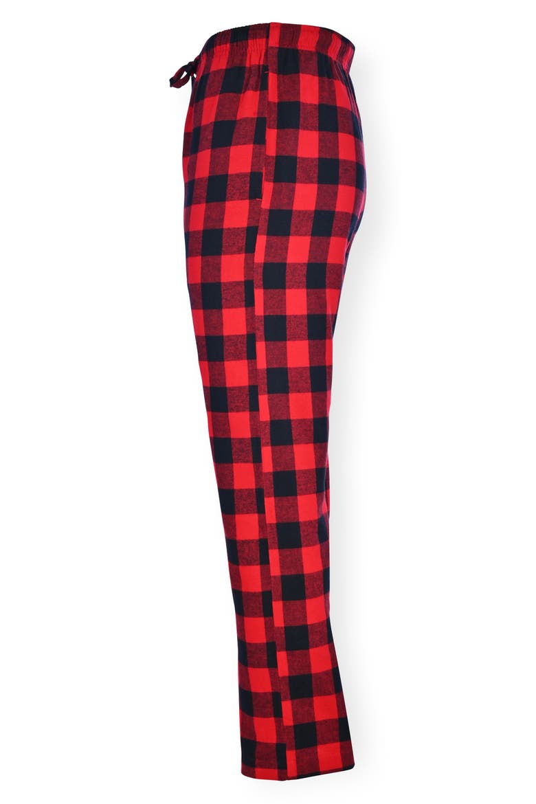 2-Pack Flannel Sleep Pants, Alternate, color, GREY/ BLUE PLAID