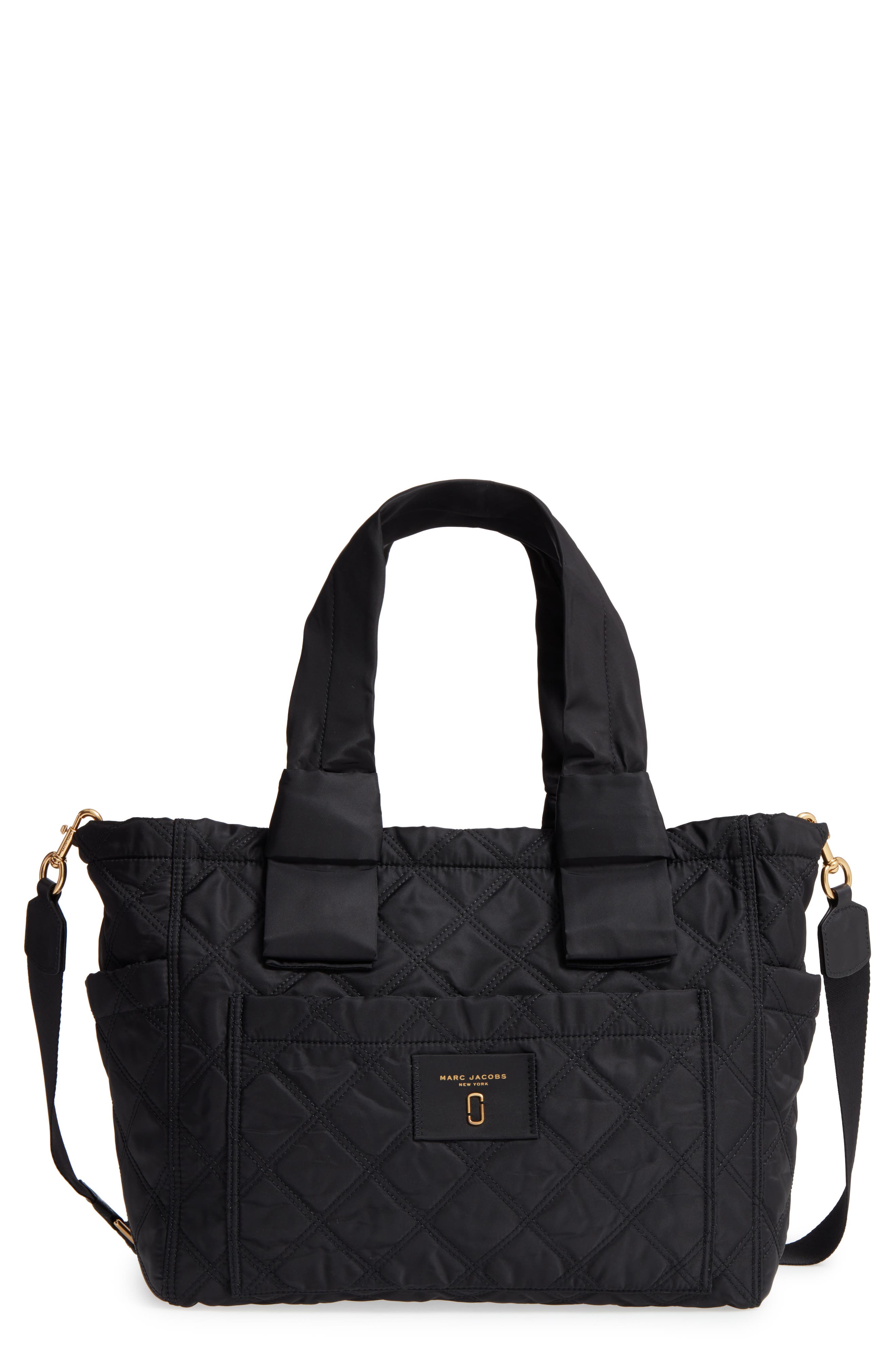 Marc Jacobs Nylon Knot Diaper Bag, Main, color, 