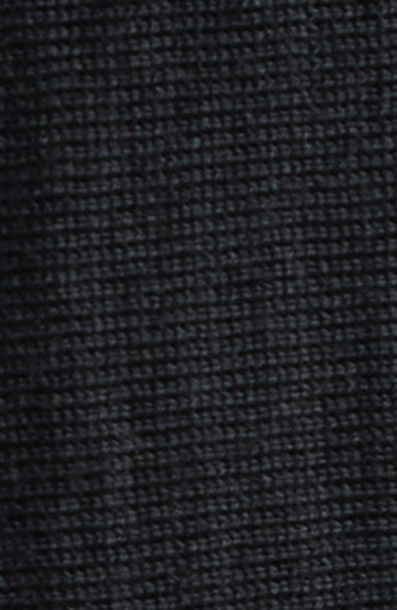 Max Mara Arda Lace Inset Virgin Wool Mock Neck Sweater, Alternate, color, 