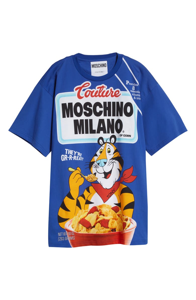 Moschino x Kellogg's Tony the Tiger Oversize Graphic Tee, Alternate, color, 