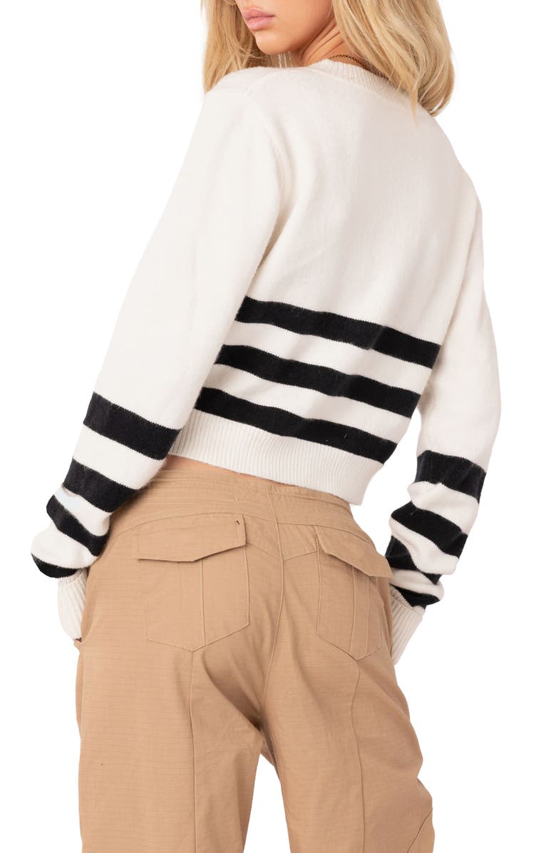 EDIKTED Tori Crop Cardigan, Alternate, color,