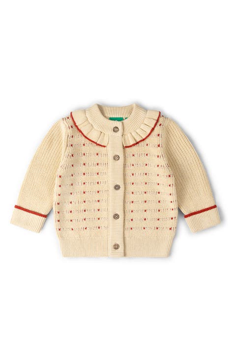 Kids' Frill Snuggly Cardigan
