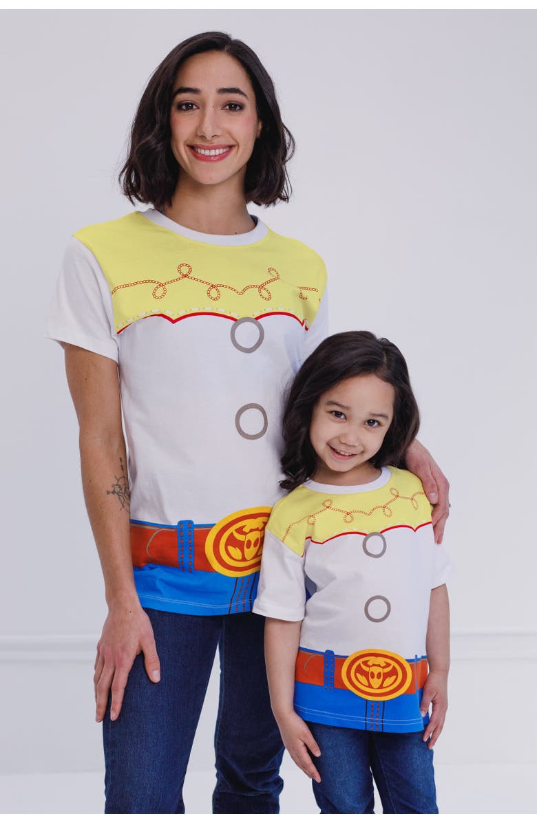 Disney Toy Story Cosplay Short Sleeve T-Shirt, Alternate, color, Jessie Cowgirl White