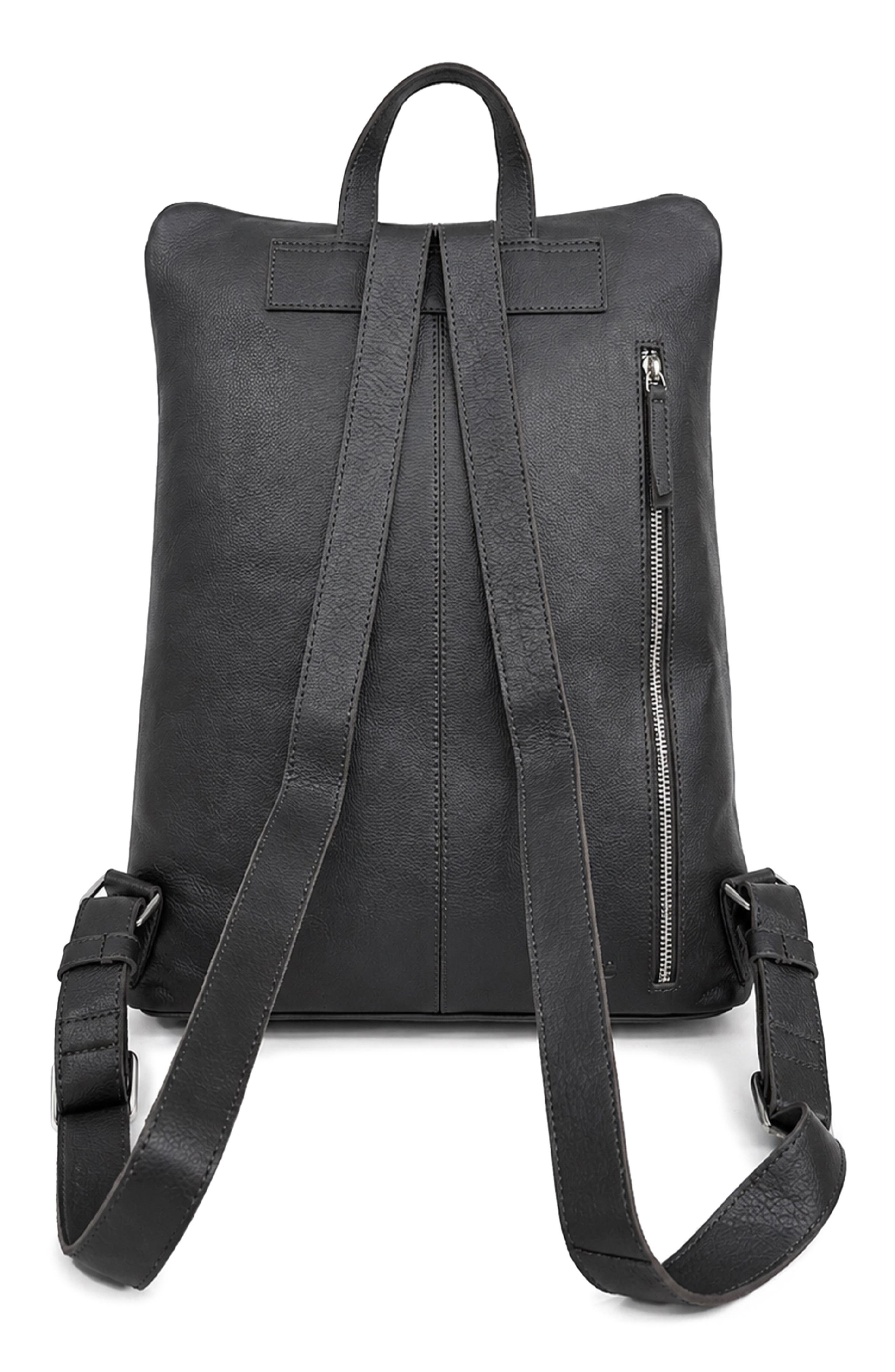 Willow Leather Backpack, Alternate, color, CHOCOLATE