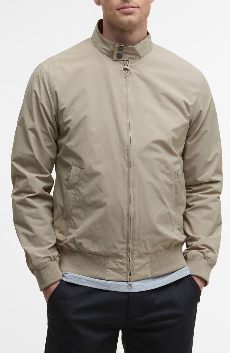 Barbour Royston Casual Water Resistant Jacket, Main, color, Washed Stone
