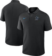 Nike Men's Nike Black Miami Marlins Dri-FIT Victory Polo
