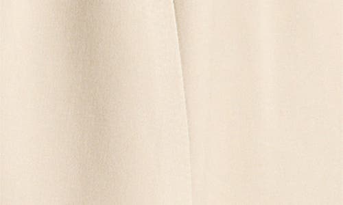 Topshop Twill Midi Circle Skirt In Neutral