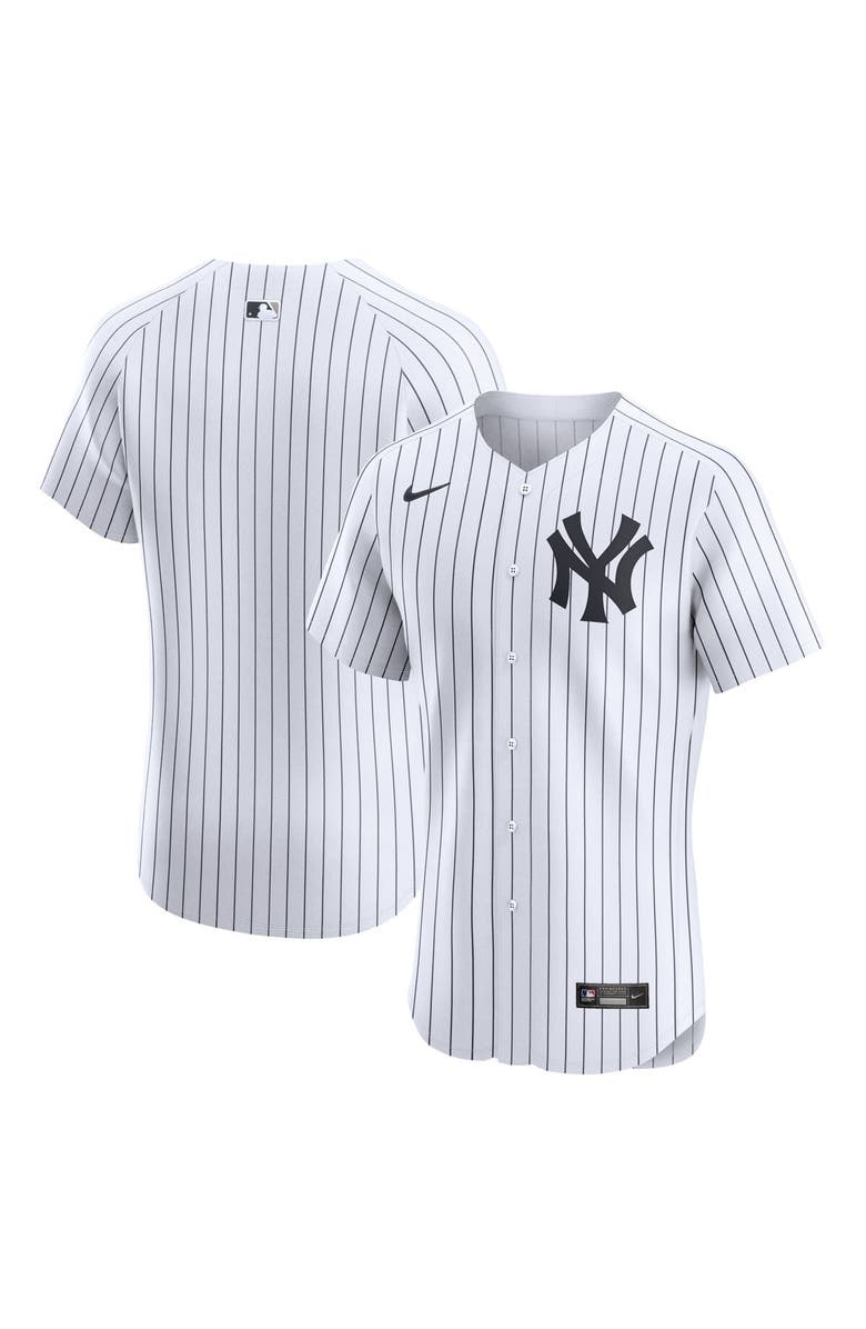 Nike Men's Nike White New York Yankees Home Elite Jersey, Alternate, color, White