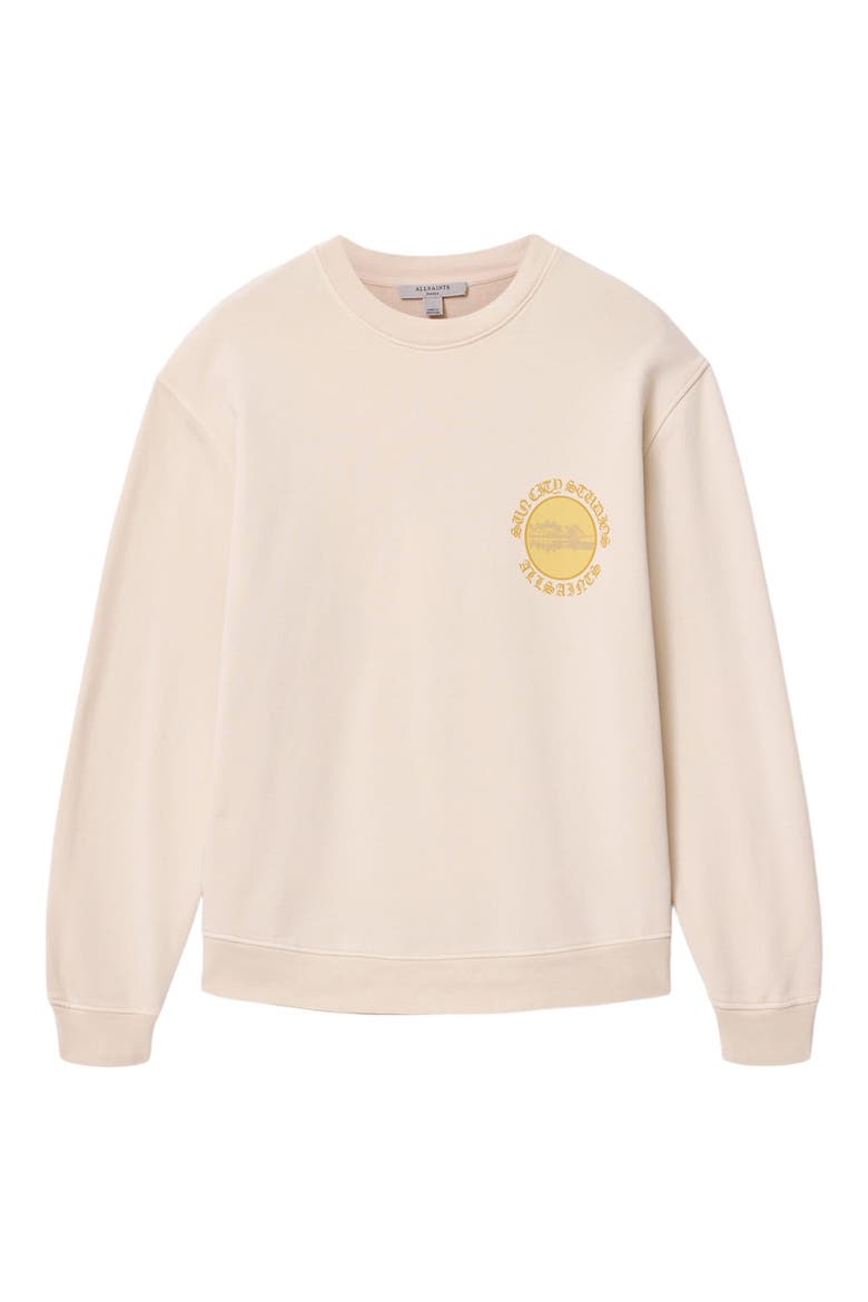 Sun City Etta Graphic Sweatshirt, Alternate, color, BIRCH WHITE