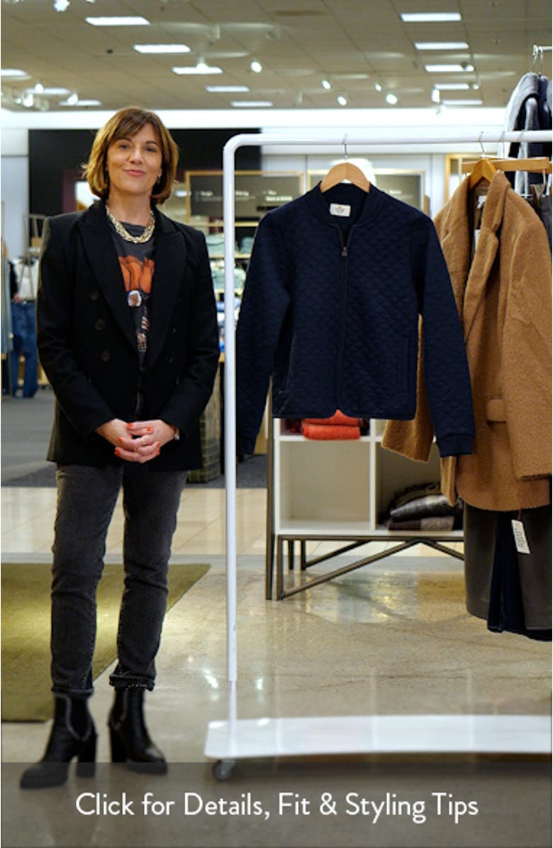 Corbet Quilted Bomber Jacket, sales video thumbnail