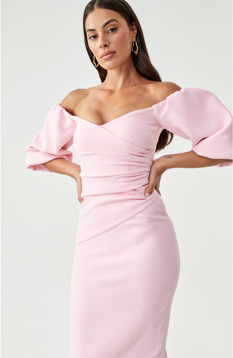 BWLDR Jessamy Dress, Alternate, color, Pale Pink