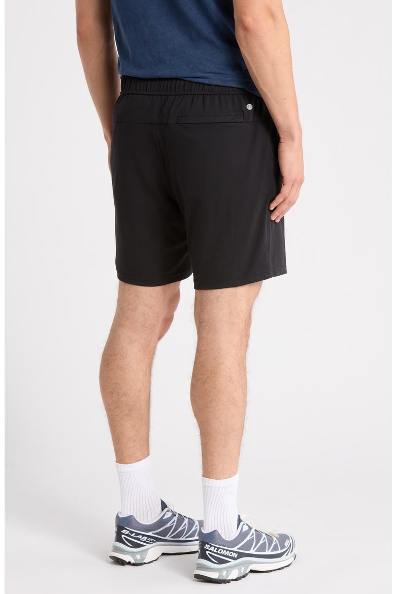 All Day Knit 8-Inch Shorts, Alternate, color, BLACK