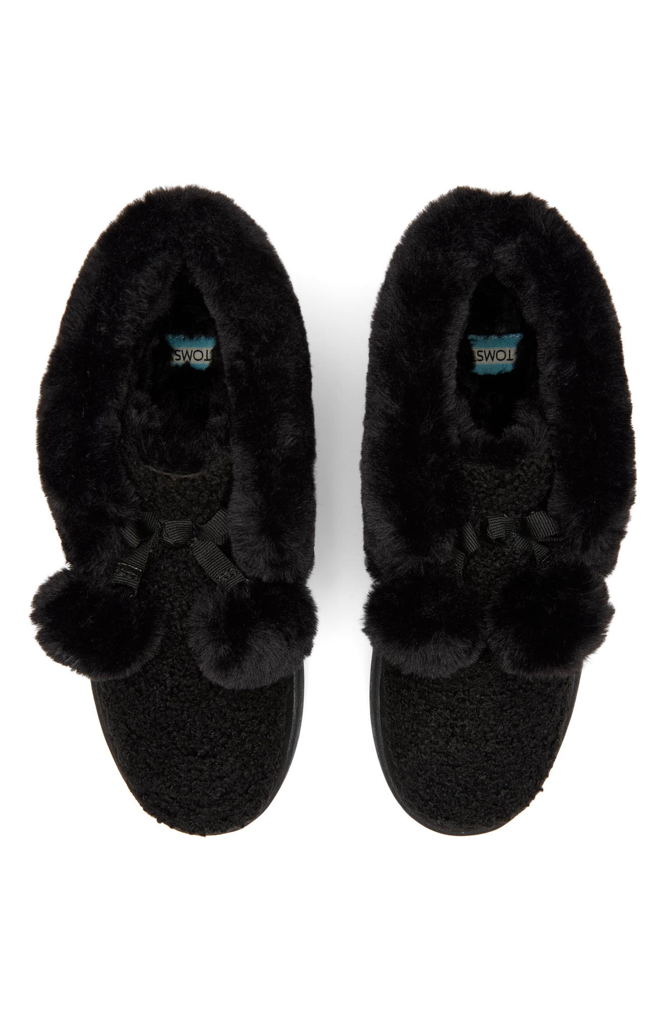 TOMS Celeste Faux Shearling Bootie, Alternate, color, 