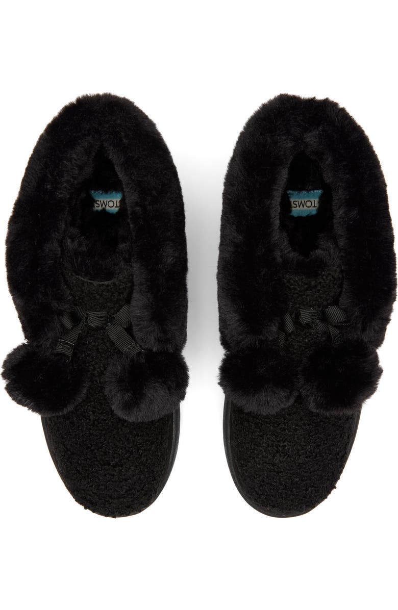 TOMS Celeste Faux Shearling Bootie, Alternate, color,