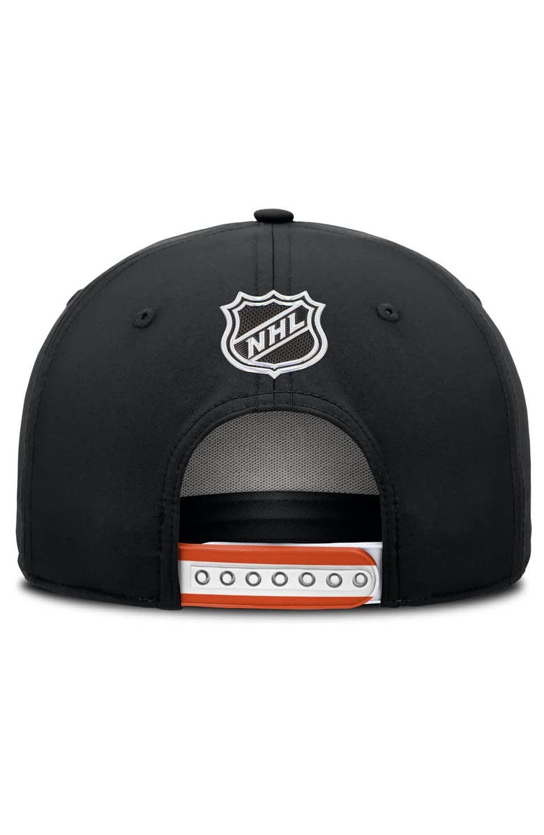 FANATICS Men's Fanatics Black Philadelphia Flyers 2025 NHL Draft Authentic Pro On-Stage Podium A-Frame Adjustable Hat, Alternate, color, 