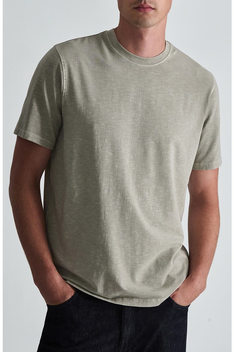 Crewneck T-Shirt, Main, color, ABBEY STONE