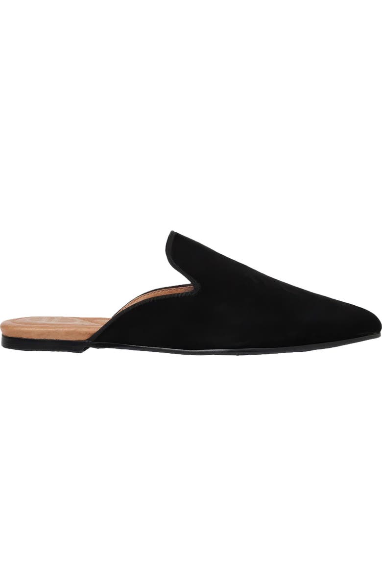 André Assous Daria Mule, Alternate, color, Black Suede