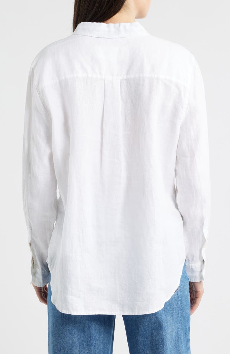 Tommy Bahama Coastalina Popover Blouse, Alternate, color, White