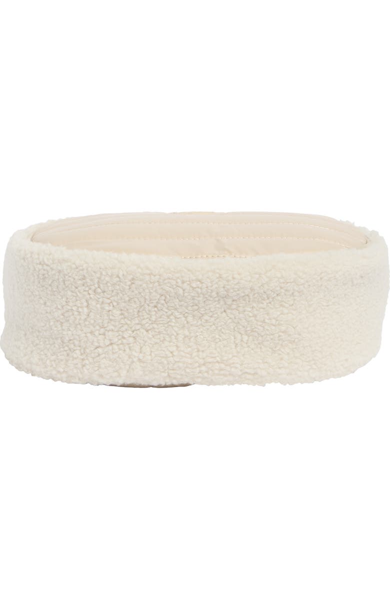 Pajar Circle Faux Shearling Crossbody Bag, Alternate, color,