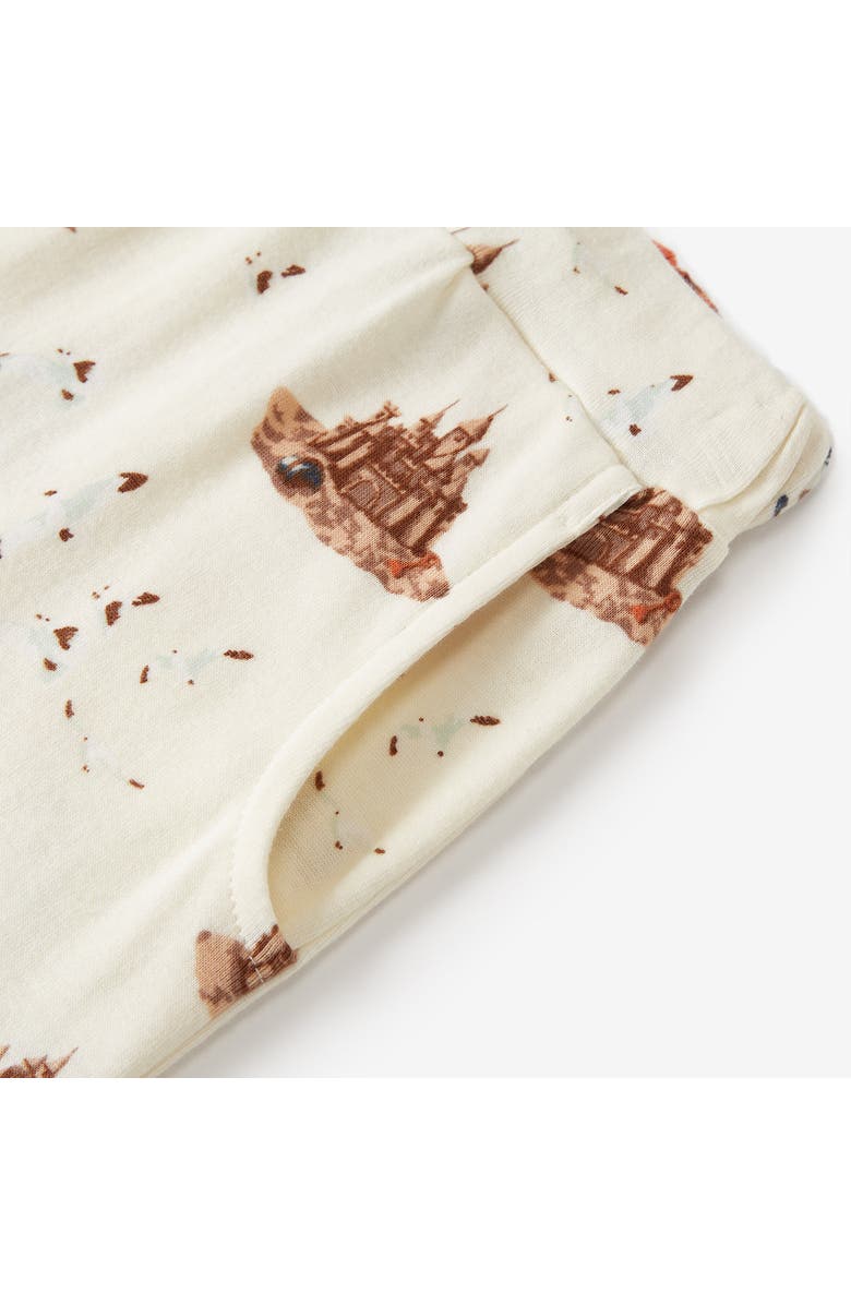 Milkbarn Organic Cotton Jogger, Alternate, color, Sandcastle